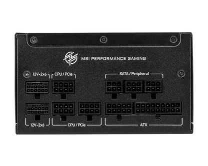 850W MSI MPG A850GS PCIE5 POWER SUPPLY