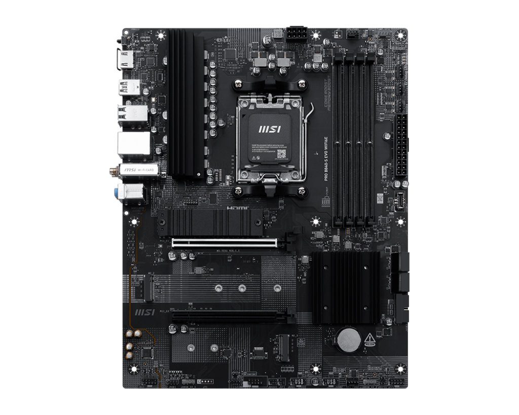 MSI PRO B840-S EVO WIFI6E MOTHERBOARD