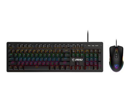 MSI FORGE GK300 GAMING KEYBOARD & MOUSE COMBO PACK