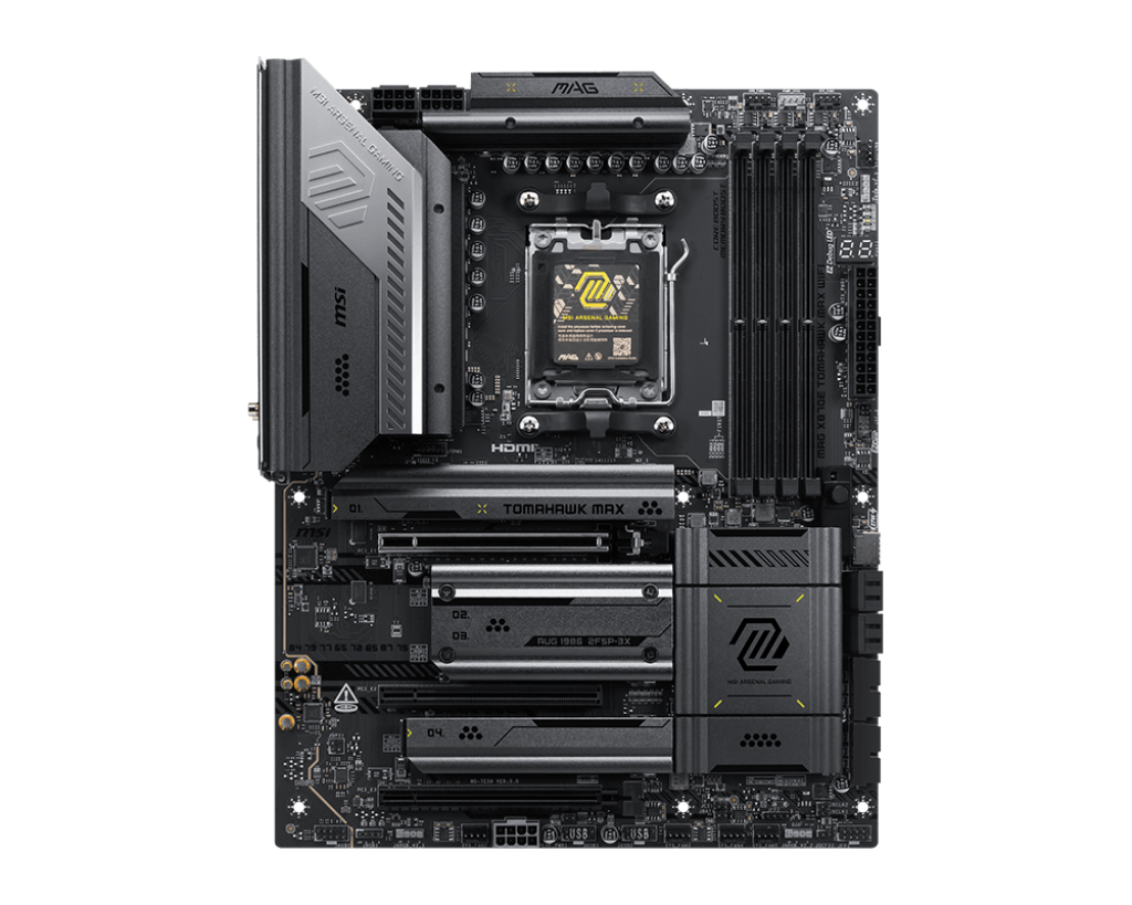 MSI MAG X870E TOMAHAWK MAX WIFI MOTHERBOARD