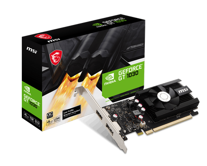 4GB MSI GT 1030 GPU