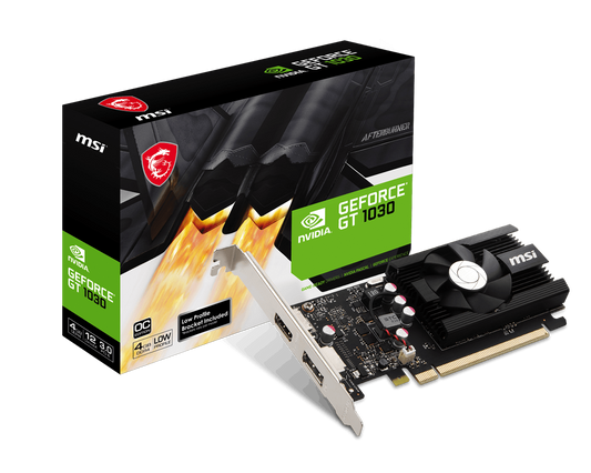 4GB MSI GT 1030 GPU