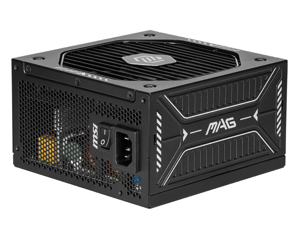 750W MSI MAG A750GLS PCIE5 POWER SUPPLY
