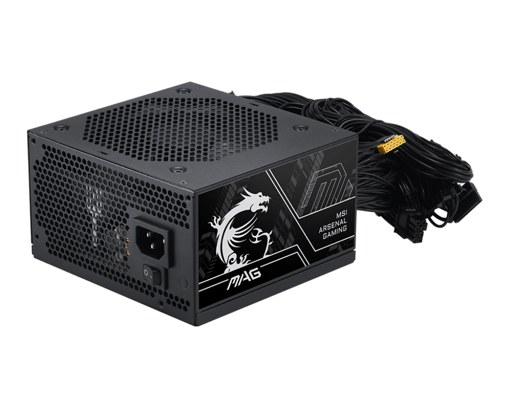 750W MSI MAG A750BN PCIE5 III POWER SUPPLY