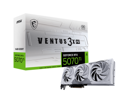 16GB MSI RTX 5070Ti VENTUS 3X PZ OC GPU