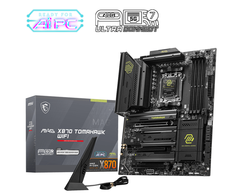 MSI MAG X870E TOMAHAWK WIFI MOTHERBOARD