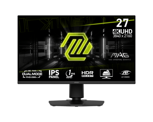 27" MSI MAG 275UPD E14 (4K DUAL MODE) GAMING MONITOR