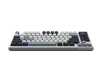MSI FORGE GK600 TKL WIRELESS SKY KEYBOARD
