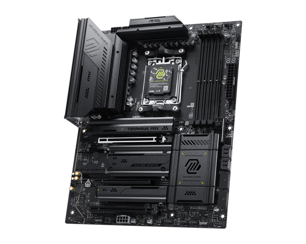 MSI MAG X870E TOMAHAWK MAX WIFI MOTHERBOARD
