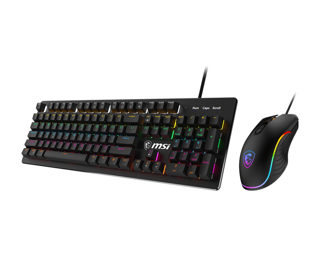 MSI FORGE GK300 GAMING KEYBOARD & MOUSE COMBO PACK