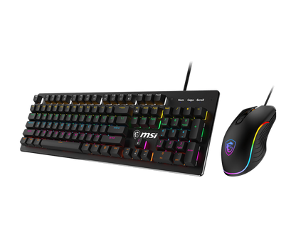 MSI FORGE GK300 GAMING KEYBOARD & MOUSE COMBO PACK