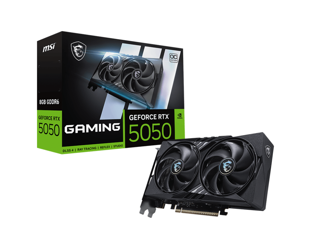 8GB MSI RTX 5050 GAMING OC GPU