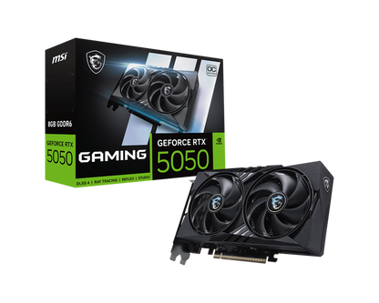 8GB MSI RTX 5050 GAMING OC GPU
