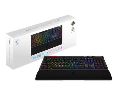MSI STRIKE PRO WIRELESS GAMING KEYBOARD