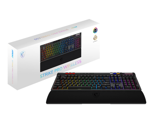 MSI STRIKE PRO WIRELESS GAMING KEYBOARD