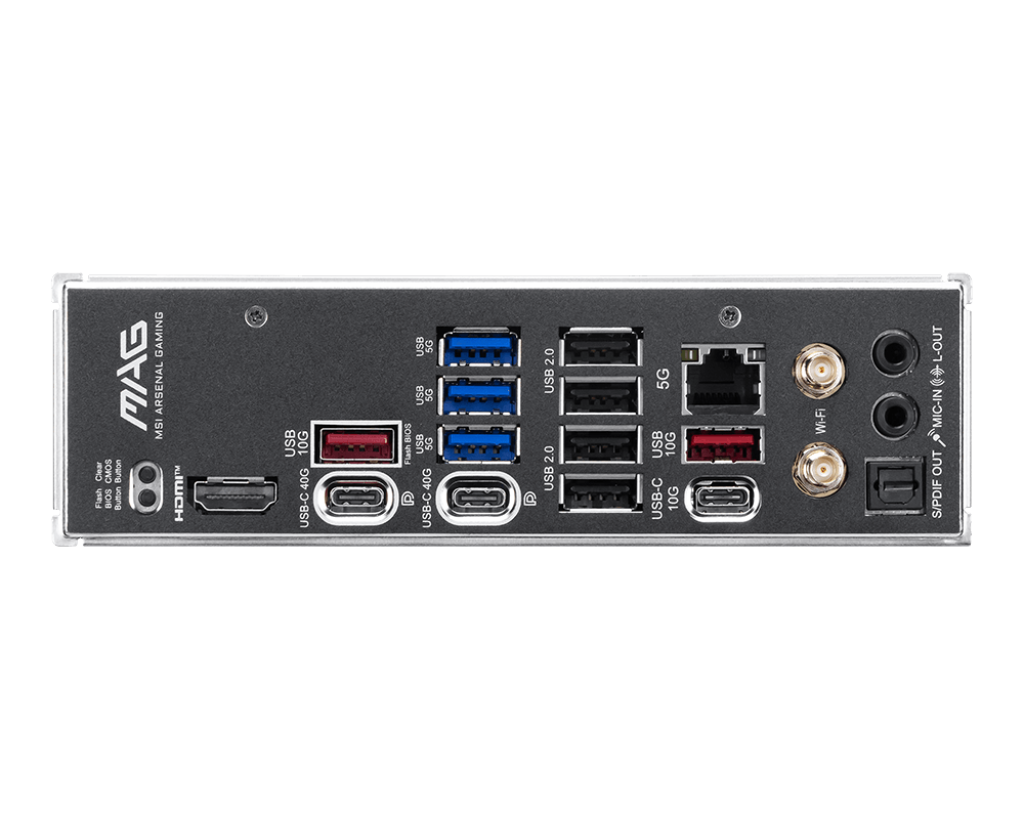 MSI MAG X870E TOMAHAWK MAX WIFI MOTHERBOARD