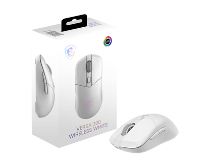 MSI VERSA 300 WIRELESS WHITE GAMING MOUSE