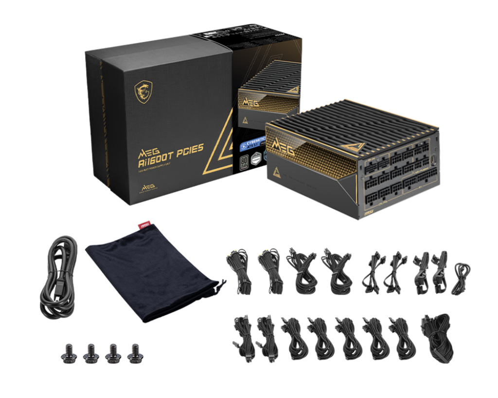 1600W MSI MEG Ai1600T POWER SUPPLY