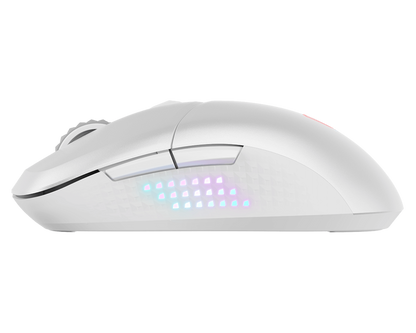 MSI VERSA 300 ELITE WIRELESS WHITE GAMING MOUSE