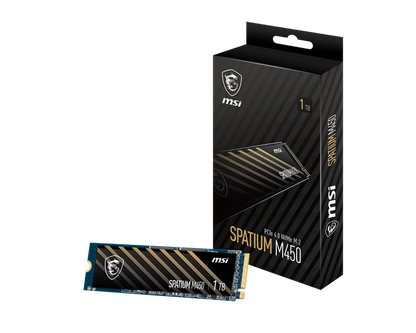 1TB MSI SPATIUM M450 V1 M.2 SSD