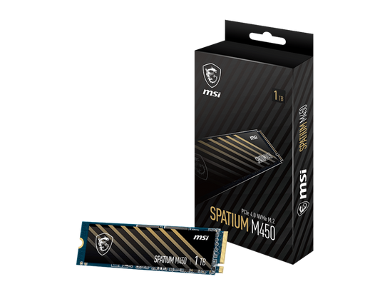 1TB MSI SPATIUM M450 V1 M.2 SSD