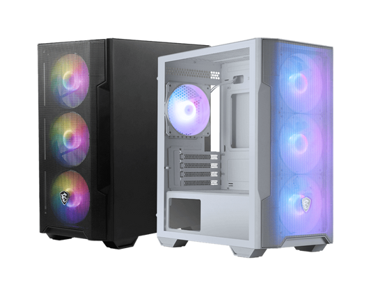 MSI MAG FORGE M100R WHITE GAMING CASE