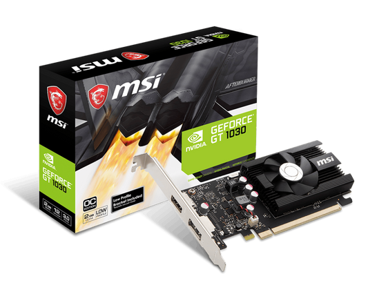 2GB MSI GT 1030 2GD4 LP OC GPU