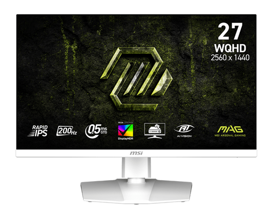 27" MSI MAG 274QRFW E20 (WQHD) GAMING MONITOR