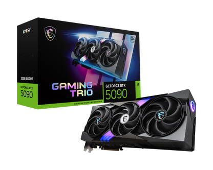 32GB MSI RTX 5090 GAMING TRIO OC GPU
