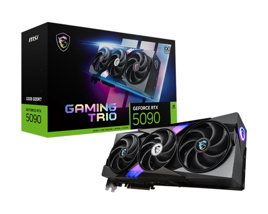 32GB MSI RTX 5090 GAMING TRIO OC GPU