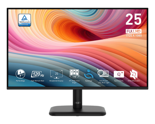 25" MSI PRO MP251L E2 (FHD) MONITOR