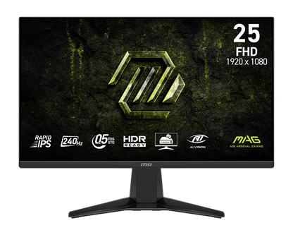 25" MSI MAG 255F X24 (FHD) GAMING MONITOR