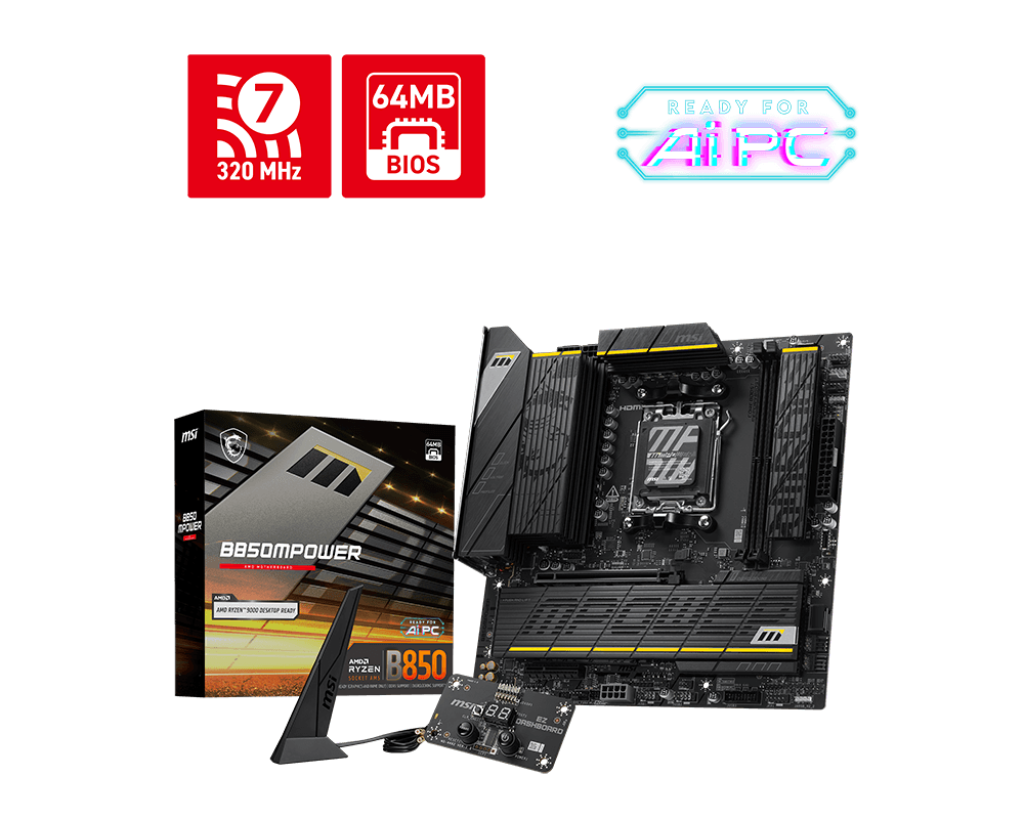 MSI B850 MPOWER MOTHERBOARD