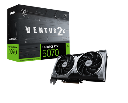 12GB MSI RTX 5070 VENTUS 2X OC GPU