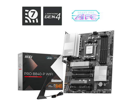 MSI PRO B840-P WIFI MOTHERBOARD