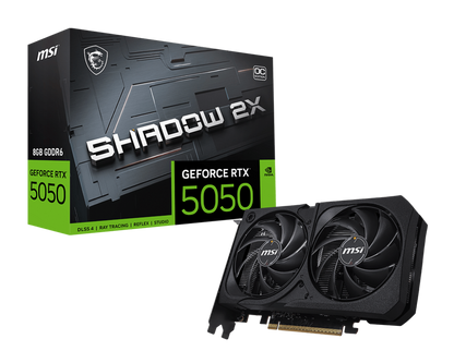 8GB MSI RTX 5050 SHADOW 2X OC GPU