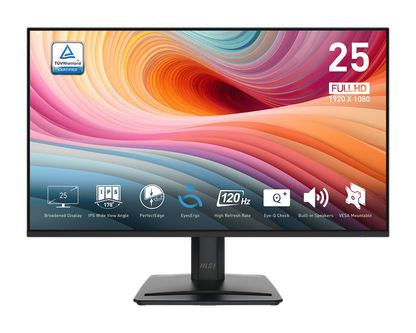 25" MSI PRO MP251 E2 (FHD) MONITOR