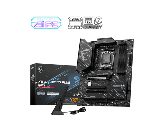MSI X870 GAMING PLUS WIFI MOTHERBOARD