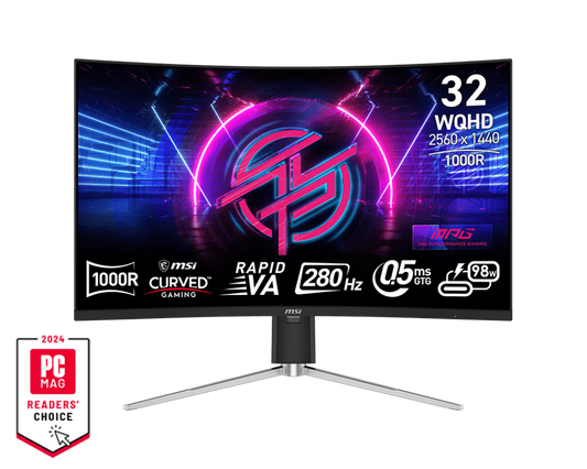 32" MSI MPG 325CQRXF (WQHD) GAMING MONITOR