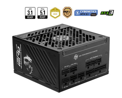 1000W MSI MPG A1000GS PCIE5 POWER SUPPLY
