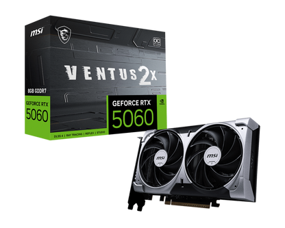 8GB MSI RTX 5060 VENTUS 2X OC GPU