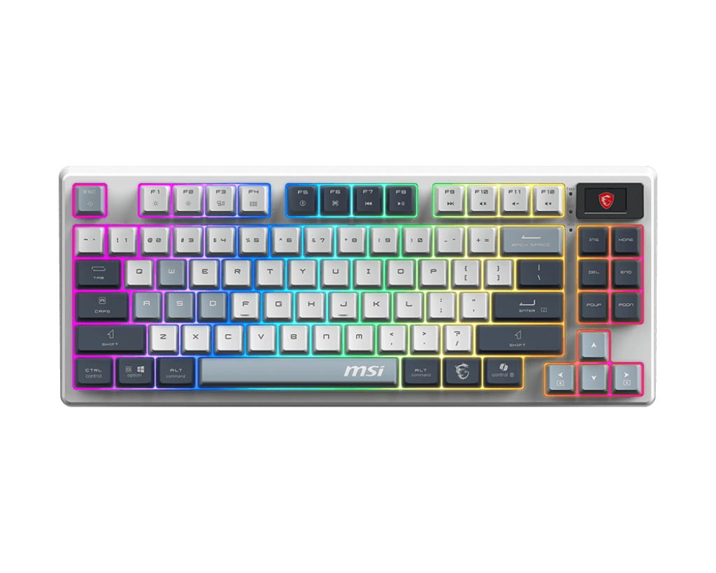 MSI FORGE GK600 TKL WIRELESS SKY KEYBOARD