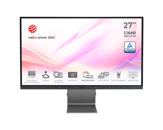27" MSI MODERN MD271UL (4K UHD) MONITOR
