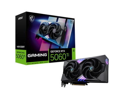 16GB MSI RTX 5060Ti GAMING OC GPU