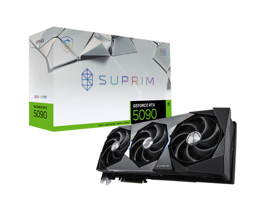 32GB MSI RTX 5090 SUPRIM SOC GPU