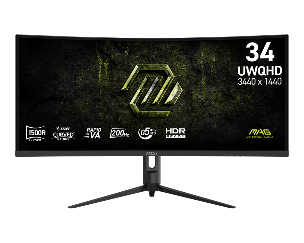 34" MSI MAG 342CQRF E20 (UWQHD) GAMING MONITOR