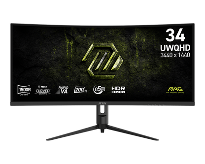 34" MSI MAG 342CQRF E20 (UWQHD) GAMING MONITOR