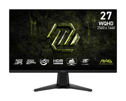 27" MSI MAG MAG 275QF E20 (WQHD) GAMING MONITOR