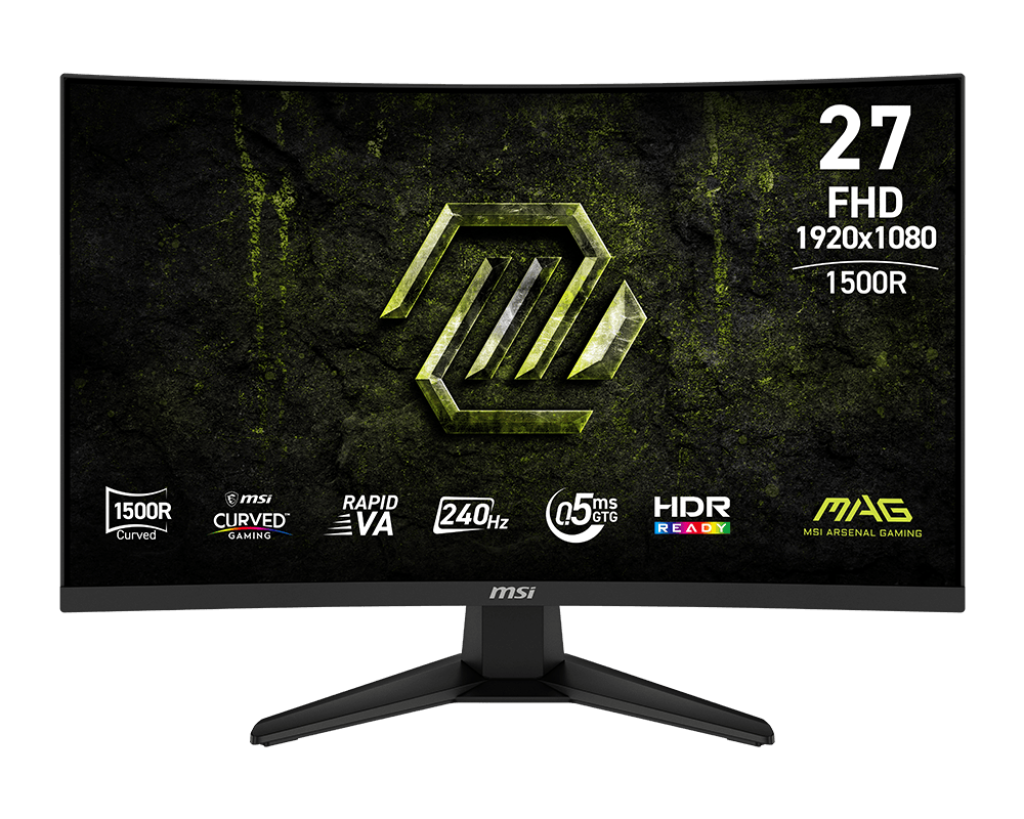 27" MSI MAG 275CF X24 (FHD) GAMING MONITOR