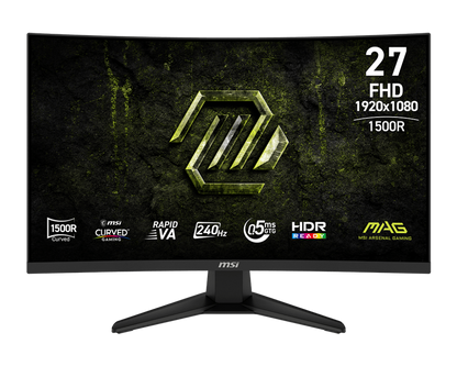 27" MSI MAG 275CF X24 (FHD) GAMING MONITOR